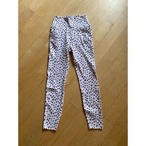 X By Gottex BNWOT "Rachel" Ankle Tights NEW Pull On "Polka Flower"